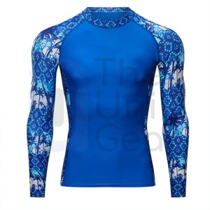New Color New <b>Design</b> High Quality Breathable Quick Dry Tight <b>Custom</b> Men's <b>Compression</b> <b>Shirt</b> Gym Fitness Rash Guard Sportswear - Product Image 6