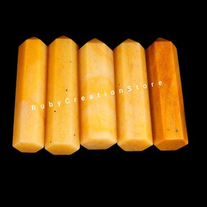 Tours de pierres précieuses naturelles mélangées, pointes de cristal polies pour la guérison, l'équilibrage des chakras, le Reiki, la méditation et la fabrication de bijoux - Product Image 3