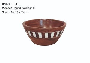 Tazón para Ensalada de Madera de Acacia 100% Pura, Vajilla Acabada, Utensilios de Cocina Hechos a Mano al por Mayor, Cubiertos Decorativos, Tazón para Servir - Product Image 4