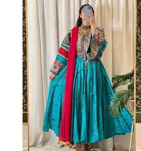 Vestidos Afganos Hechos a Mano de Color Rosa, los Más Vendidos, Estilo Vintage, Casuales y de Fiesta, a Precio de Mayoreo y con MOQ Bajo - Product Image 6