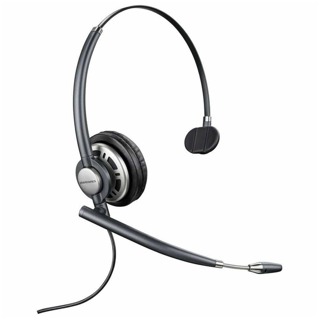 Poly EncorePro HW710 Single Ear Headset + Carry Case + Quick Disconnect (8R708AA)