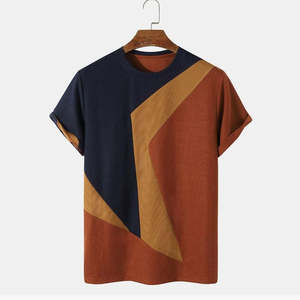 Camiseta Premium de peso pesado 100% algodón de manga corta de cuello alto para hombre diseño de personaje Formal de alta calidad transpirable - Product Image 6