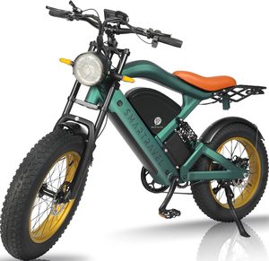 Moto elettrica per adulti, picco 5000W doppio motore | 52V 50AH 2600Wh doppia batteria | 40mph | 20 "x 4" pneumatico Fat Bike con GPS APP - Product Image 2