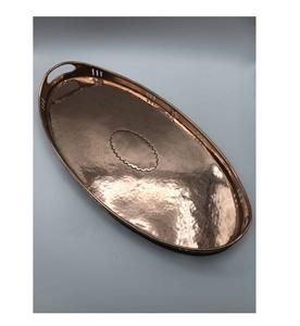 Copper Serving Tray for Christmas <b>Birthday</b> Gifts Handmade Newly Crafts Copper food Tray Wholesale Price - Product Image 1