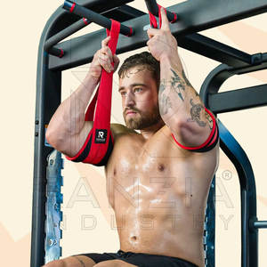 Custom logo Hanging Abdominal Workout AB <b>Slings</b> for Pullup Exercise Power Lifting Resistant and Padded <b>Arm</b> Support AB <b>Slings</b> - Product Image 5