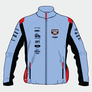 Chaqueta de moto transpirable ligera personalizada a prueba de viento Motocross Enduro Pit Crew de talla grande disponible Logotipo de patrocinador impreso - Product Image 4