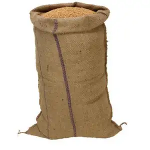 Custom Size Cheap Price 100% High Quality Export Oriented Jute Hessian Packaging Drawstring Bag Custom Packaging From Bangladesh