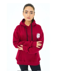 Derniers sweats à capuche en polaire écologiques imperméables pour femmes, vêtements d'hiver en tissu personnalisé, logo de marque personnalisé, impression sur le devant - Product Image 3