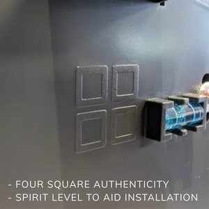 HALO Euro Style plastique blanc 1 Ltr accessoire de salle de bain installations de loisirs distributeur de salle de bain pour savon liquide 1 distributeur de savon - Product Image 3