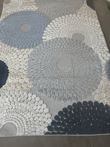 พรมปูพื้นแบบตุรกีพรมเปอร์เซียแบบซักได้ทำจากผ้าทอสีทอง - Product Image 2