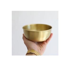 Cuencos para servir de latón de diseño elegante para casas modernas y tradicionales con artesanía de primera calidad y trabajo artístico hecho a mano - Product Image 2
