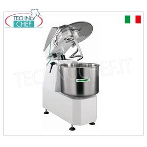 Mélangeur spiral automatique Fimar 38 kg (bassin de 42 L) pour boulangerie et restaurant avec tête relevable et bol fixe, état neuf, pour farine et lait - Product Image 2