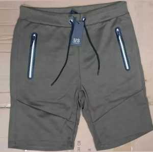 Pantalones cortos informales personalizables de alta calidad Unisex, lona impermeable transpirable, cintura media, patrón sólido, logotipo personalizado, cordón - Product Image 3