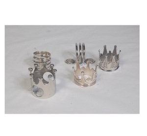 Napkin <b>rings</b> Brass Napkin <b>Ring</b> With New Design <b>Indian</b> Handicrafts Beautiful Dinnerware napkins <b>ring</b> holder - Product Image 2