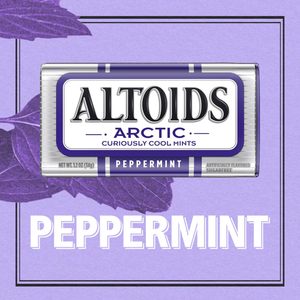 ลูกอมอมยิ้มรสเปปเปอร์มินต์อาร์กติก ALTOIDS แบบแข็ง บรรจุในกระป๋อง 1.2 ออนซ์ (แพ็ค 8 กระป๋อง) - Product Image 3