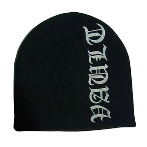 Nueva llegada unisex de alta calidad logotipo personalizado acrílico Beanie Designer All Over Sublimation Print Beanie Hat - Product Image 1