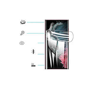 Protector de Pantalla PET Anti-Espía Premium para Samsung Galaxy S23 Ultra, Fácil Instalación, Alta Claridad, Flexible A71 - Product Image 3