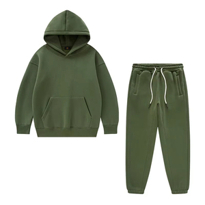 Vente en gros Ensemble survêtement jogger pour enfants Sweat-shirt en coton respirant pour garçons enfants Sweat-shirt à capuche Ensemble tenue décontracté - Product Image 5