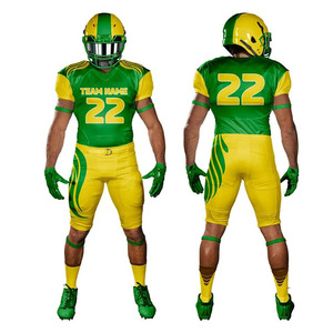 Uniforme de Fútbol Americano Ligero Personalizado OEM, Ropa de Equipo de Alta Calidad con Impresión de Logotipo Personalizado al por Mayor - Product Image 1