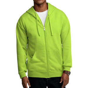 Personalizado Casual liso bordado 100% algodón moda sudaderas con capucha nueva cremallera precio de fábrica Venta caliente sólido para invierno logotipo personalizado - Product Image 1