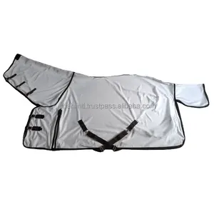 Horse Fly Mesh Sheet 250GSM neck outdoor sports equestrian horse blanket high quality fittings best selling wholesale price