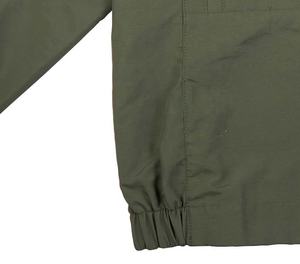 Veste de travail personnalisée en toile avec fermeture éclair pour hommes Blouson de style de rue avec techniques de lavage Veste de travail personnalisée - Product Image 4