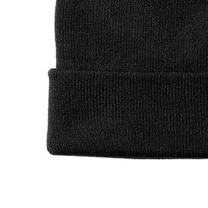 Automne hiver bonnets marque personnalisée bâton tricoté Jacquard Patchwork bonnet doublé polaire hommes décontracté casquette de plage motif de caractère - Product Image 6