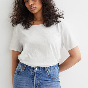 Camisetas de cuello redondo para mujer en muchos colores y todas las tallas con impresión de logotipo personalizado - Product Image 3