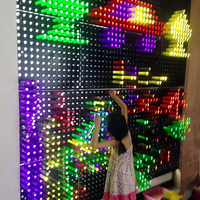 Mur interactif LED, mur en panneaux LED pour aire de jeux intérieure pour enfants, blocs de construction interactifs, équipement de jeux muraux interactifs