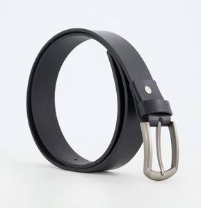 Cinturones de lujo personalizados de alta calidad OEM para hombre cuero genuino con aleación para hebilla logotipo personalizado al por mayor - Product Image 1