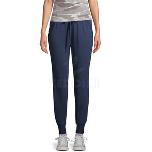 Pantalon décontracté pour femmes fabriqué en usine sur mesure Vêtements de mode confortables Taille moyenne élastique Style plat d'été Conçu avec logo pour femmes - Product Image 5