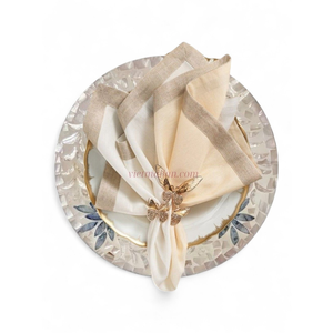 Manteles Individuales Ecológicos de Nácar para Mesas de Comedor y Decoración Natural Simple de Vietnam - Product Image 2