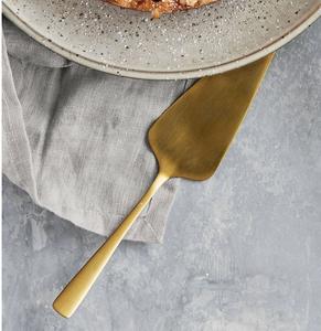 Serveur de gâteau en acier inoxydable de qualité professionnelle haut de gamme avec une finition antique élégante parfaite pour servir des gâteaux lors des célébrations - Product Image 5