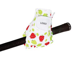 Gants de golf en cuir Cabretta pour hommes et femmes, design par sublimation, peau de mouton antidérapante, confortables, main gauche, gants de golf personnalisés - Product Image 6