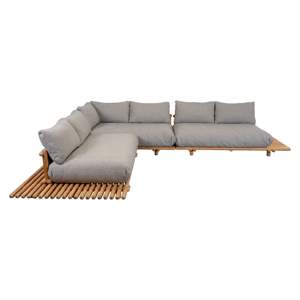 Modern Large Sofa Sticks Platform Made of Wood - Product Image 3