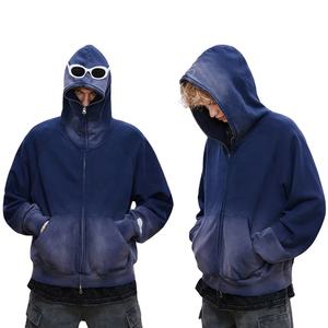 Sudadera con Capucha Unisex de Lujo, de Alta Calidad, Personalizada, de Algodón y Felpa, Estilo Holgado, Lavada, Decolorada por el Sol, Antiencogimiento, Ecológica, Disponible para Invierno - Product Image 1