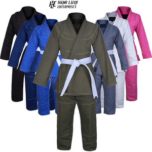 Uniforme de Jiu-Jitsu Brasileño (BJJ) de Alta Calidad 2025, 100% Algodón, para Adultos, Equipo de Entrenamiento de Artes Marciales Personalizado, Traje de BJJ - Product Image 2