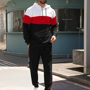 Survêtement pour homme décontracté à capuche, chaud, écologique, à séchage rapide, uni, sur mesure, de haute qualité, 100% coton, dernière collection hiver 2025 - Product Image 2