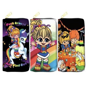 Portefeuilles pour femmes de style coréen My Little Ponies, portefeuilles longs vintage pour femmes, portefeuille à rabat RFID bloquant en cuir PU pour femmes - Product Image 2