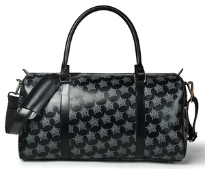 กระเป๋าหนังใส่ของเดินทางโลโก้ออกแบบได้ตามต้องการกระเป๋าสัปดาห์สำหรับนักธุรกิจชายดีไซน์คลาสสิก - Product Image 1