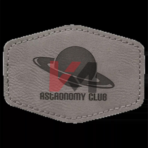 Étiquettes de patch en cuir minimalistes Logo personnalisé pour Streetwear et équipement d'extérieur Fer sur des patchs en cuir pour la marque personnalisée en denim - Product Image 1