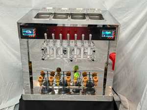 Tự động thương mại mềm phục vụ Ice Cream Maker 4 + 3 Mix hương vị máy làm kem mềm với máy nén - Product Image 4
