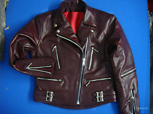 Veste courte en simili cuir délavé vintage pour femme, style motard rétro, ample, avec fermeture éclair et ceinture, streetwear, vêtements d'extérieur, haut uni teint - Product Image 4