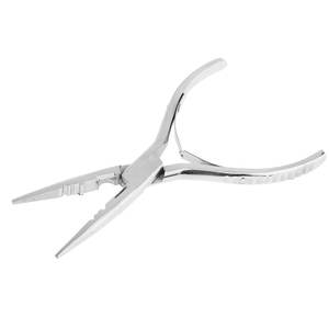 Pinza de larga duración para extensiones de cabello con microeslabones y nanobeads, diseñada para un rendimiento profesional en salones de belleza. - Product Image 1