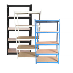 Étagères de rangement en acier à 5 niveaux pour <span class=keywords><strong>garage</strong></span> à usage intensif Étagères sans boulon Étagères industrielles - Product Image 1