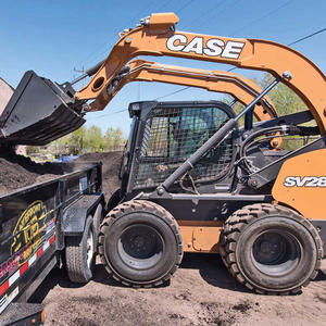 Chargeuse compacte à haute efficacité pour la construction industrielle Pièces structurelles renforcées avec moteur à noyau pour une utilisation à long terme - Product Image 2