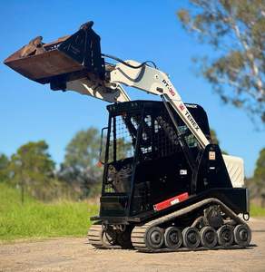 Minicargadora de orugas de goma TEREX PT30 ASV 2011 con motor Yanmar de alta eficiencia, 4 años de garantía, bomba de motorreductora - Product Image 1