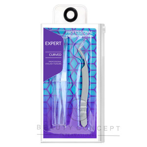 Bulk Private <b>Label</b> Professional Eyelash Extension Tweezers Stainless Steel Pointed Fiber High Eyelash Tools Beautiful Packaging - Product Image 3