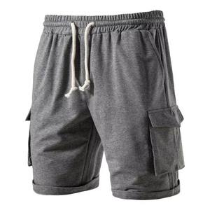 กางเกงวิ่งขาสั้นผู้ชายผ้าไนลอนสองชั้น ระบายเหงื่อ แห้งเร็ว มีเชือกผูก เหมาะสำหรับออกกำลังกายและเล่นกีฬา - Product Image 5