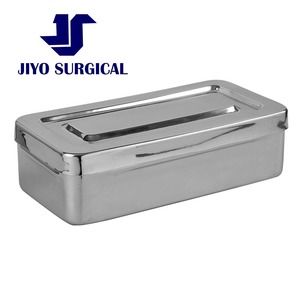 Caja de instrumentos 50x21x8 Cm Acero inoxidable Instrumentos quirúrgicos de alta calidad/Caja de almacenamiento de agujas - Product Image 6